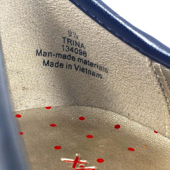 XAppeal Black Slip on Flats with Bow Woman's size 9.5 M - Picture 9 of 10